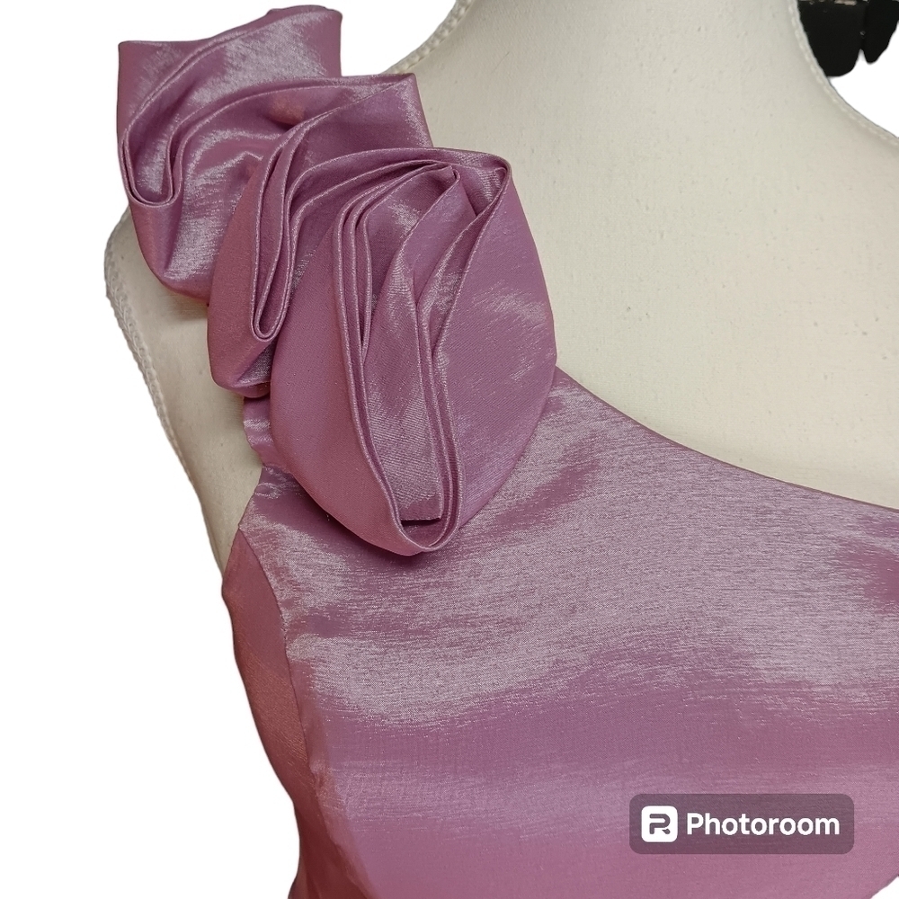 Daisy Top Pink Shimmer Gorgeous Women's Size Small - Picture 2 of 7